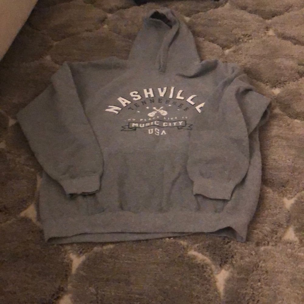 Gray hoodie for men